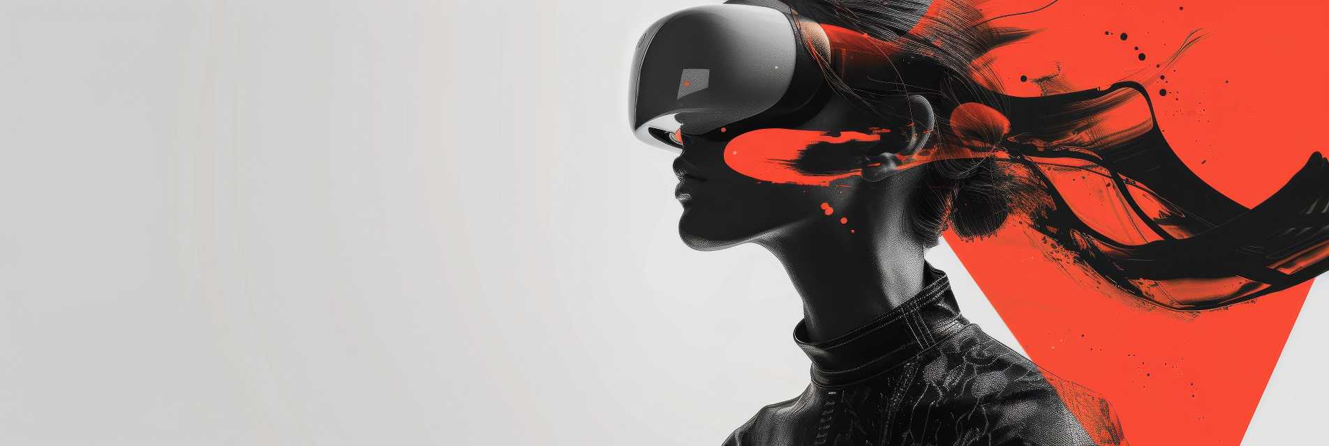 DesignX - woman wearing a VR headset