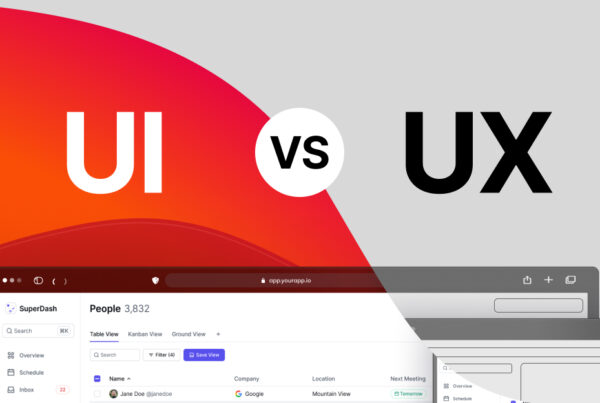 DesignX - UI vs. UX text
