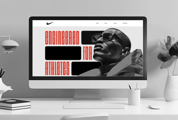 DesignX - Professional Website, man looking at a beautifully designed UXUI website.