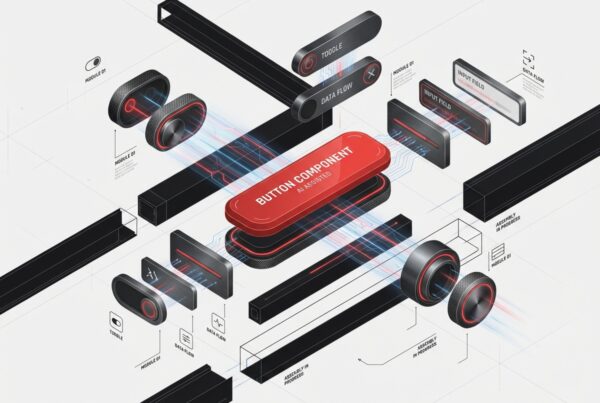 AI-Generated UI Design: When to Use It and When to Hire a Human - DesignX editorial illustration