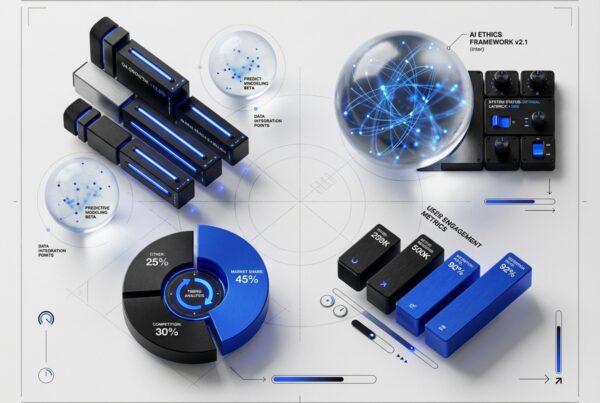 AI-Powered UX Research: How to Do in Hours What Used to Take Weeks - DesignX editorial illustration