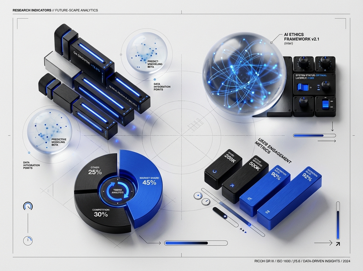 AI-Powered UX Research: How to Do in Hours What Used to Take Weeks - DesignX editorial illustration