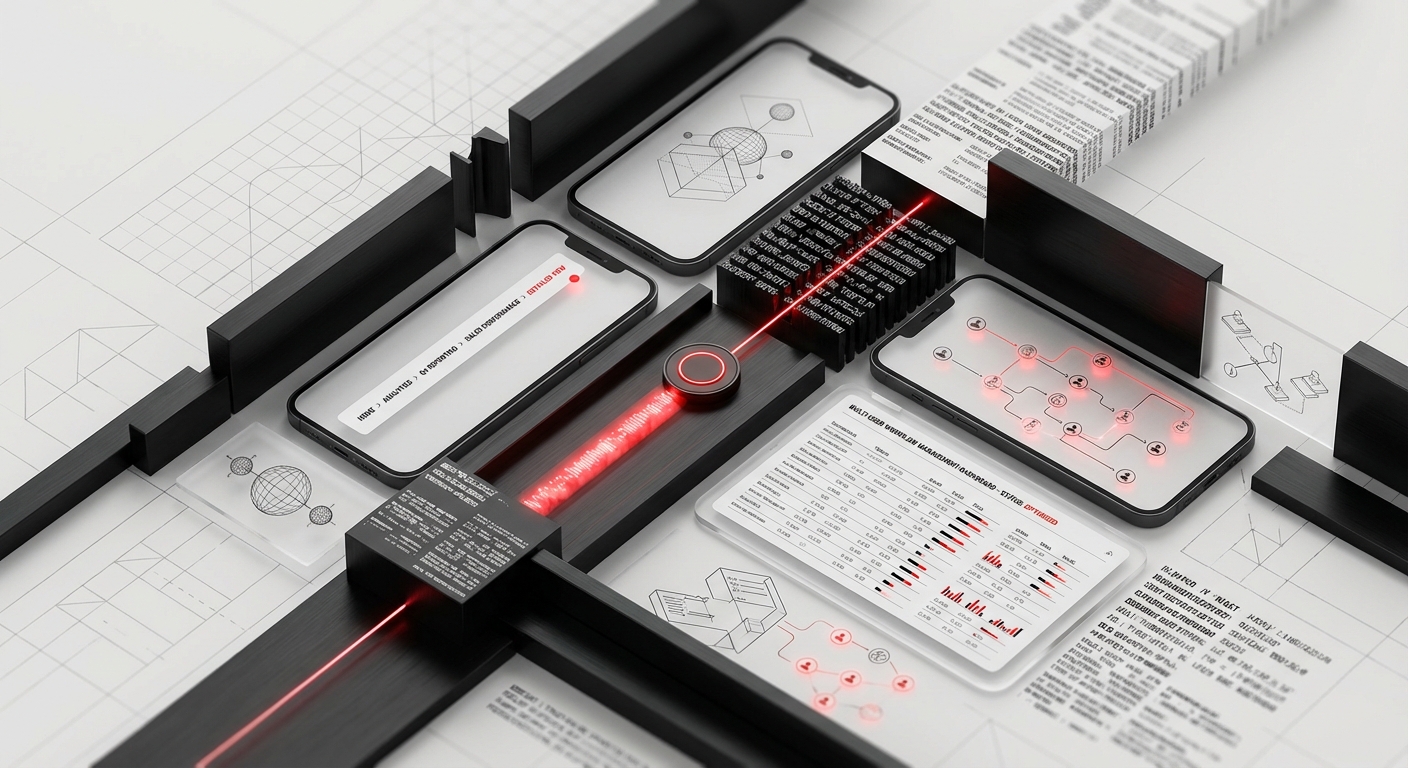 B2B UX design principles - DesignX editorial illustration