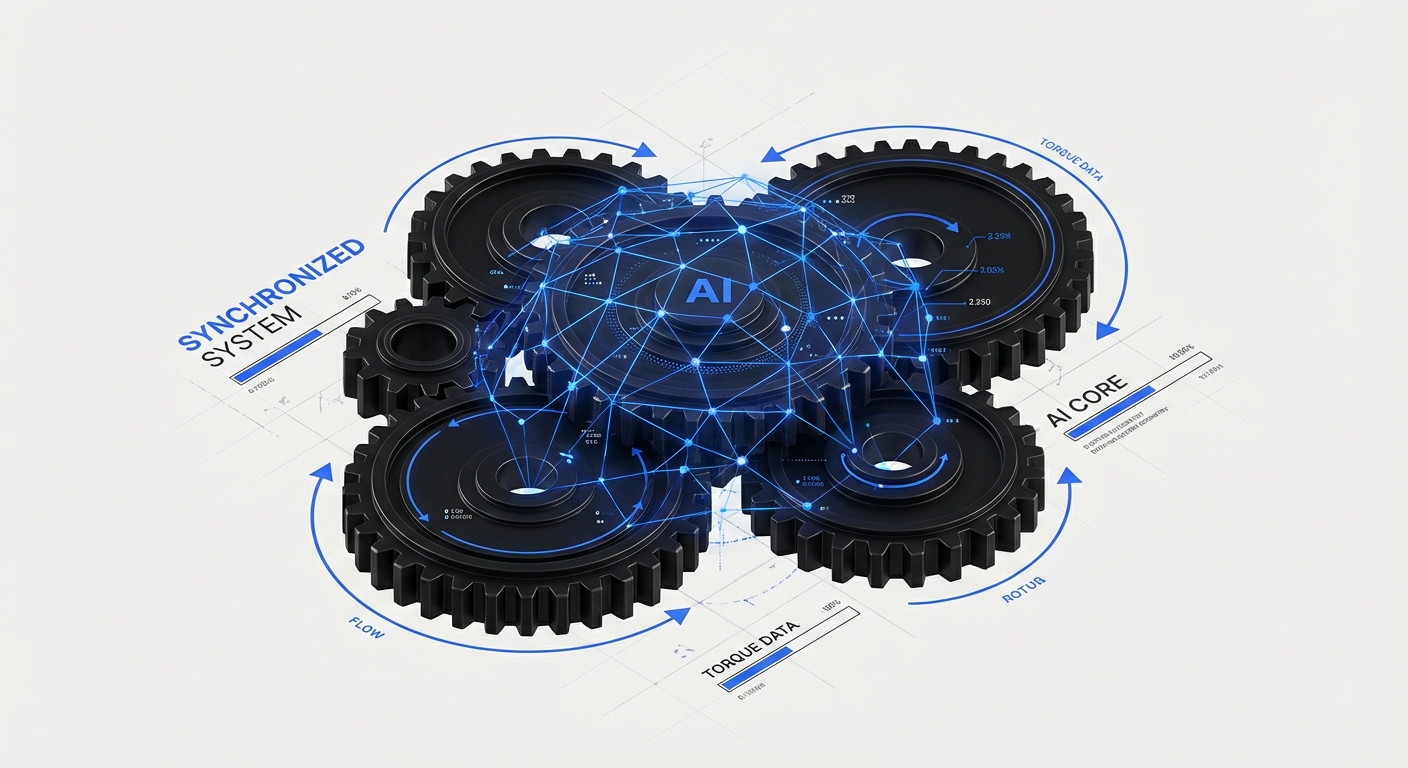 How Top Design Agencies Use AI to Deliver Better Work, Faster - DesignX editorial illustration