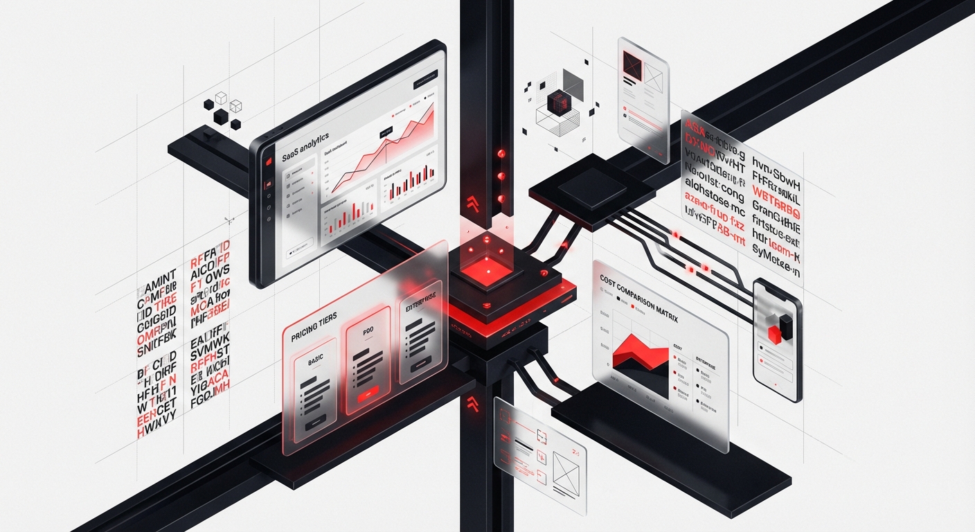 Design agency pricing models comparison - DesignX editorial illustration