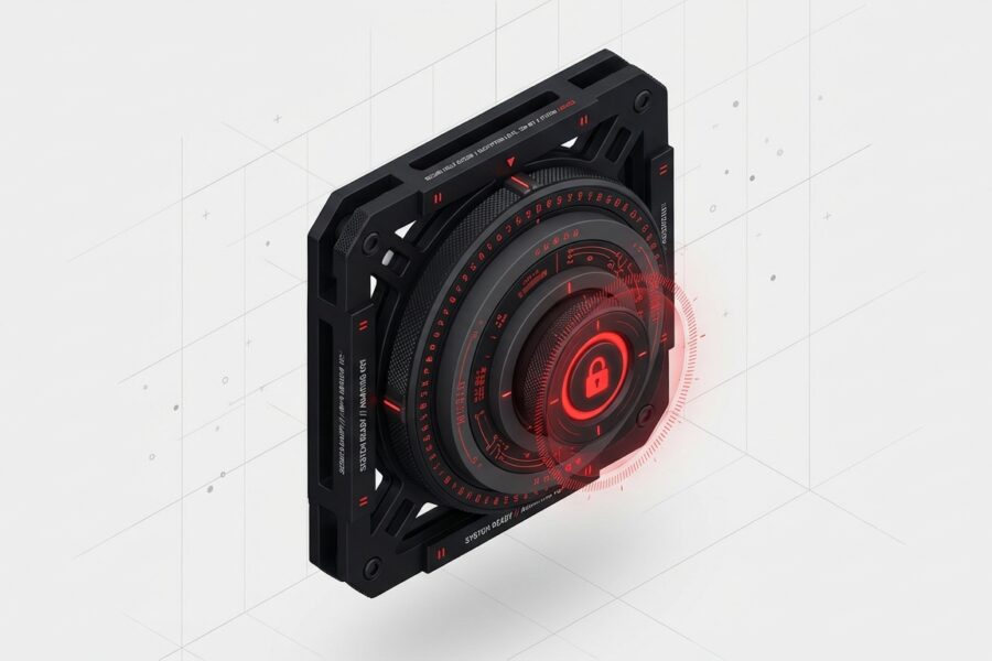 Fintech App Design: Balancing Trust, Compliance & User Experience - DesignX editorial illustration