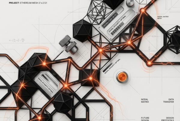 The Future of UI/UX Design in the Age of AI (2026 and Beyond) - DesignX editorial illustration