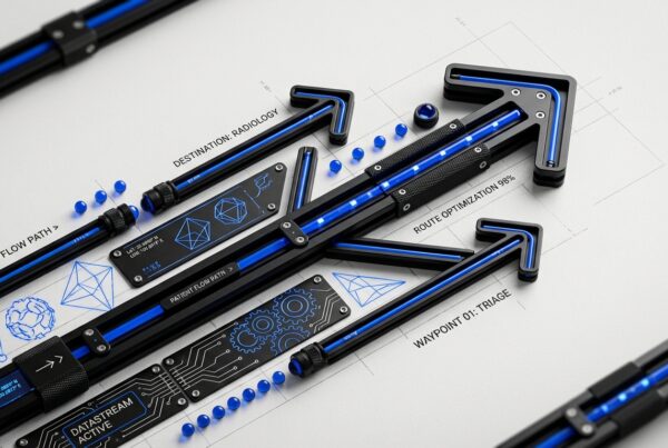 Healthcare UX Design: Creating Accessible Patient-Centered Experiences - DesignX editorial illustration
