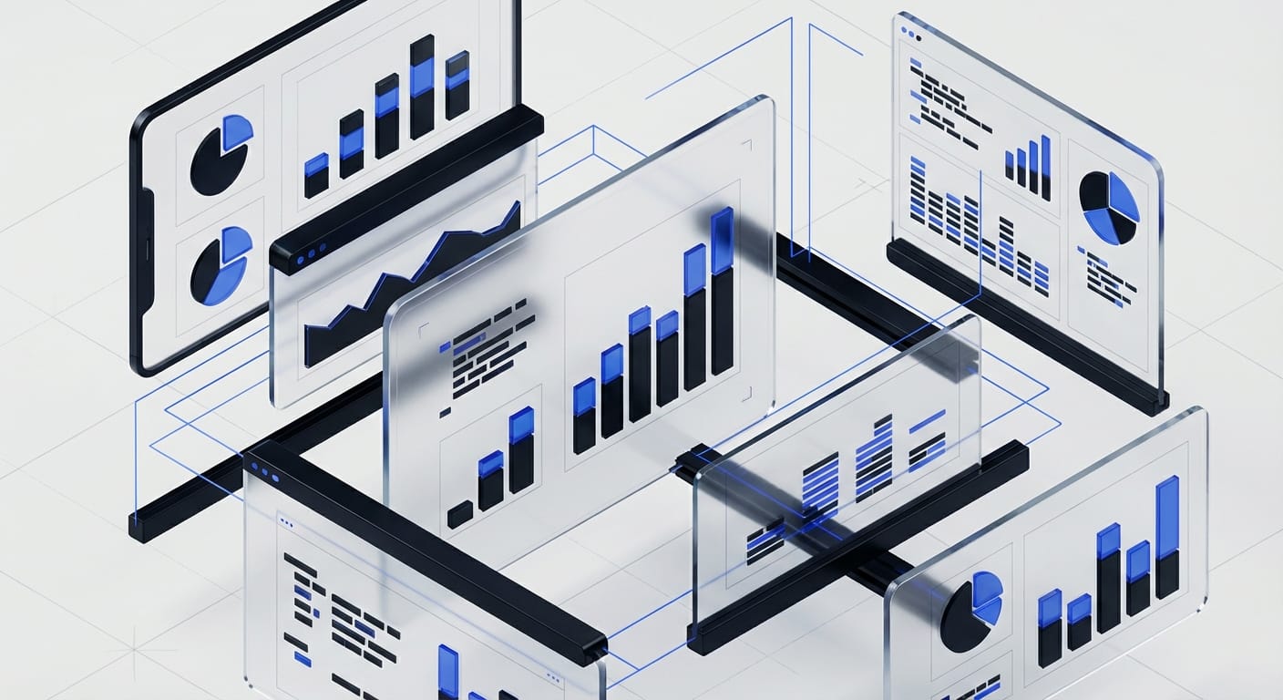 Design ROI metrics and analytics visual
