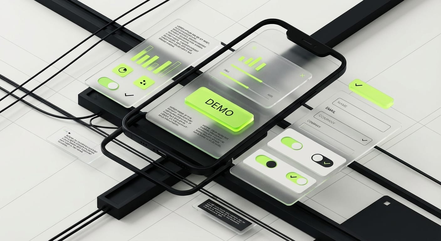 Lead form UX optimization illustration