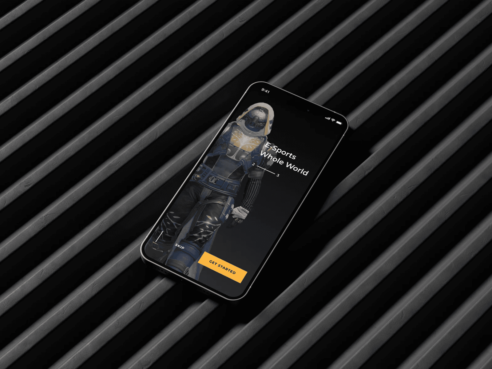 DesignX portfolio — MedalTV Mobile App Design