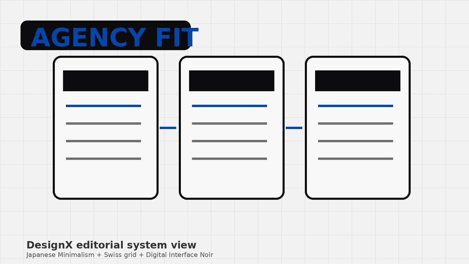 design agency vs freelancer hero shown as a premium DesignX editorial interface