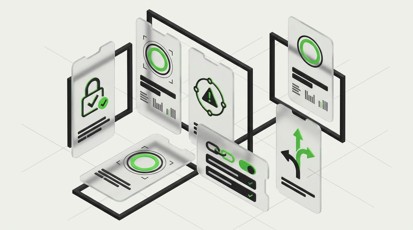 Accessible fintech disclosure UX for account linking payment review and error recovery