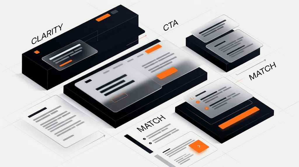 UX audit checklist for SaaS above the fold clarity CTA message match and proof signals