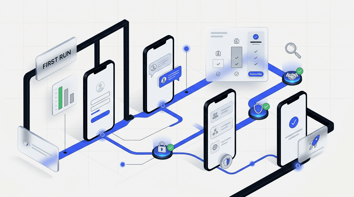 UX audit checklist for SaaS first run onboarding trust pricing mobile and instrumentation QA