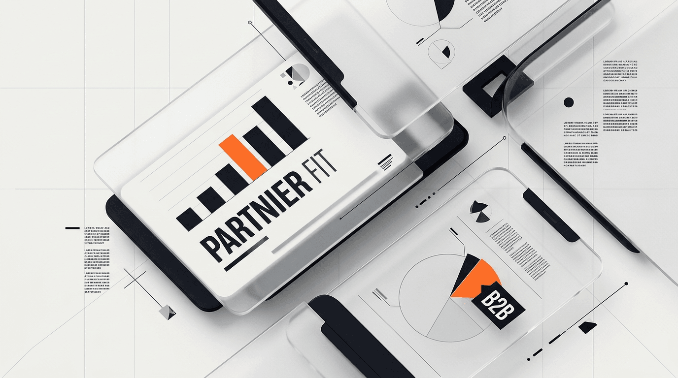 B2B dashboard agency partner-fit view with data, UX, system, and delivery signals