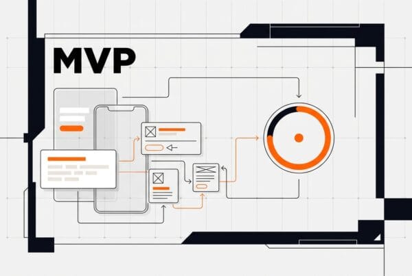 MVP design for startups hero — usable first product map