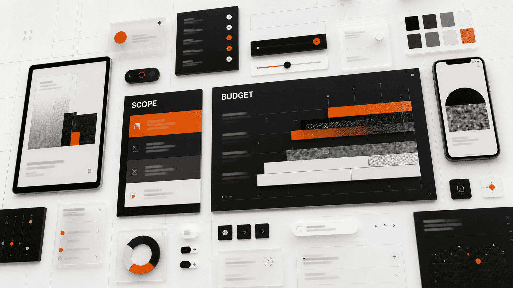 Design system agency pricing tiers mapped to tokens, components, code, and governance