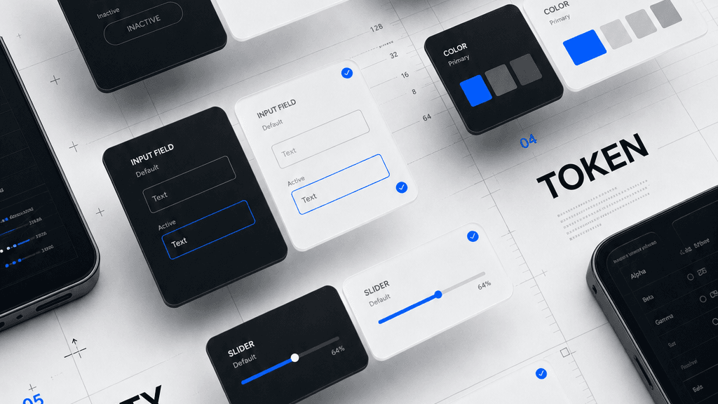 Design-to-code audit evidence comparing component states, tokens, and production parity