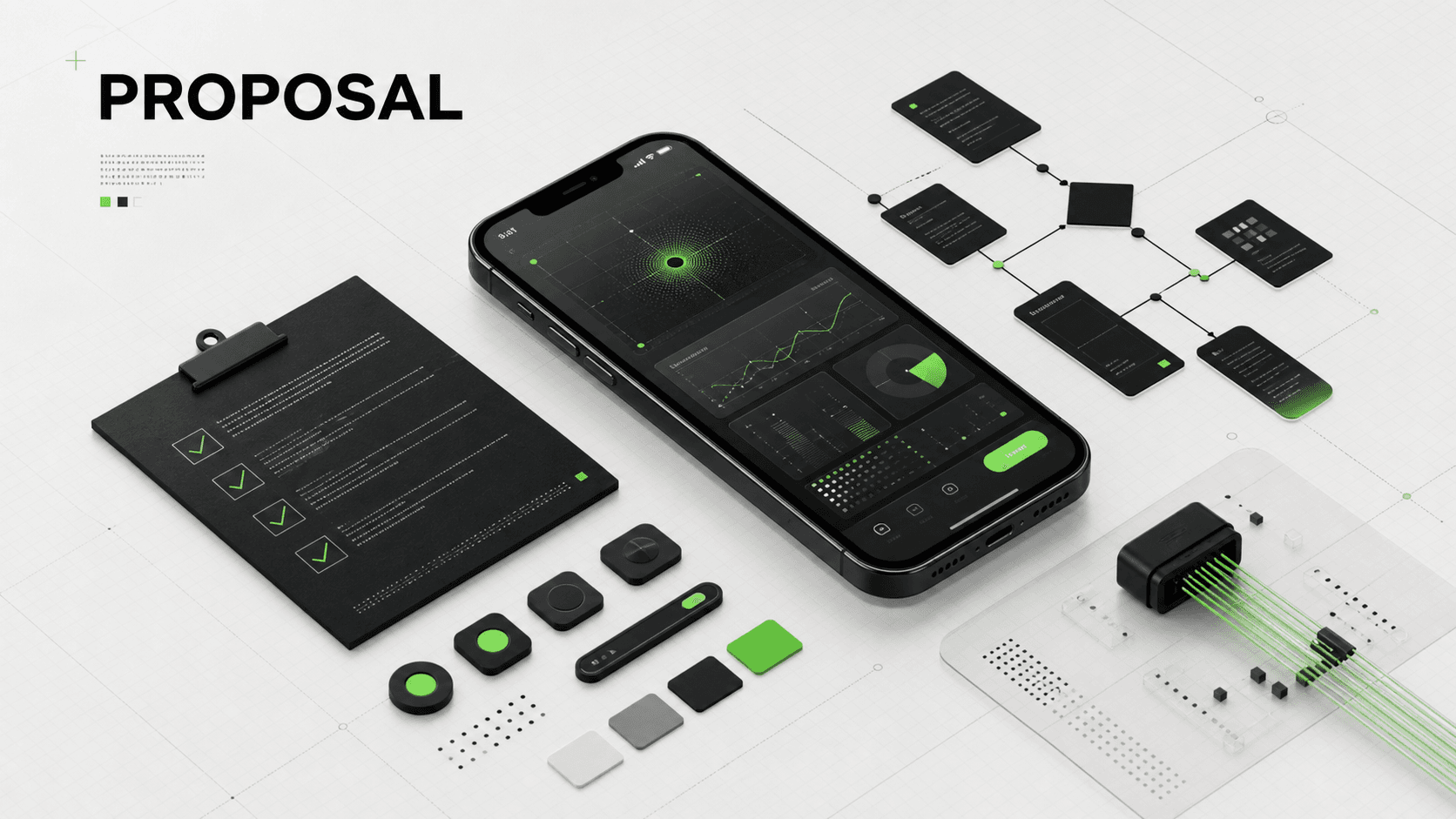Mobile app design proposal review across scope, interface quality, validation, and handoff