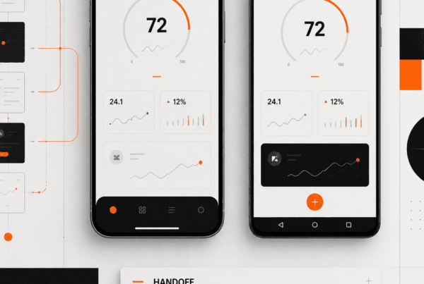 App design Boise product flow from strategy through iOS, Android, and engineering handoff