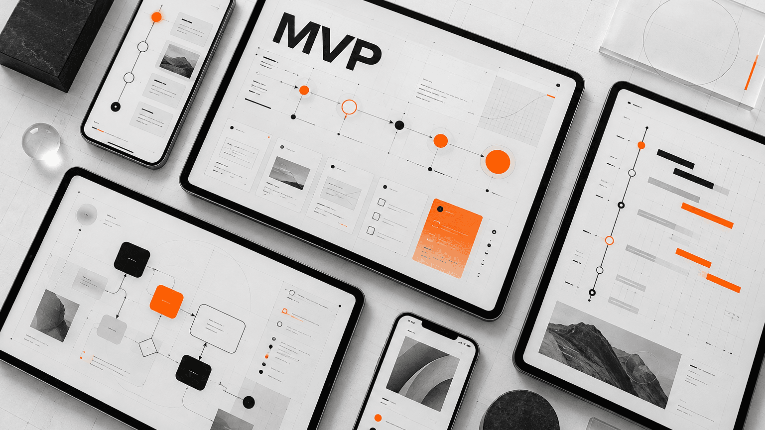 Product design agency for startups mapping MVP scope and launch roadmap